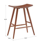 Lumberton Counter Stools - Set of 2 - iNSPIRE Q