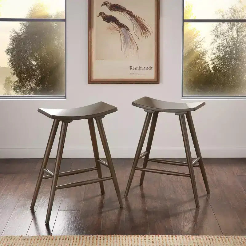 Lumberton Counter Stools - Set of 2 - iNSPIRE Q