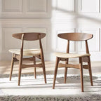 Cortland Mid-Century Modern Tapered Dining Chairs (Set of 2) - iNSPIREQ
