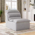 Ergonomic Bean Bag Chair, with Back Support, Non-Slip Base, Modern Single Sofa, for Living Room, Bedroom, Office