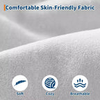Ergonomic Bean Bag Chair, with Back Support, Non-Slip Base, Modern Single Sofa, for Living Room, Bedroom, Office