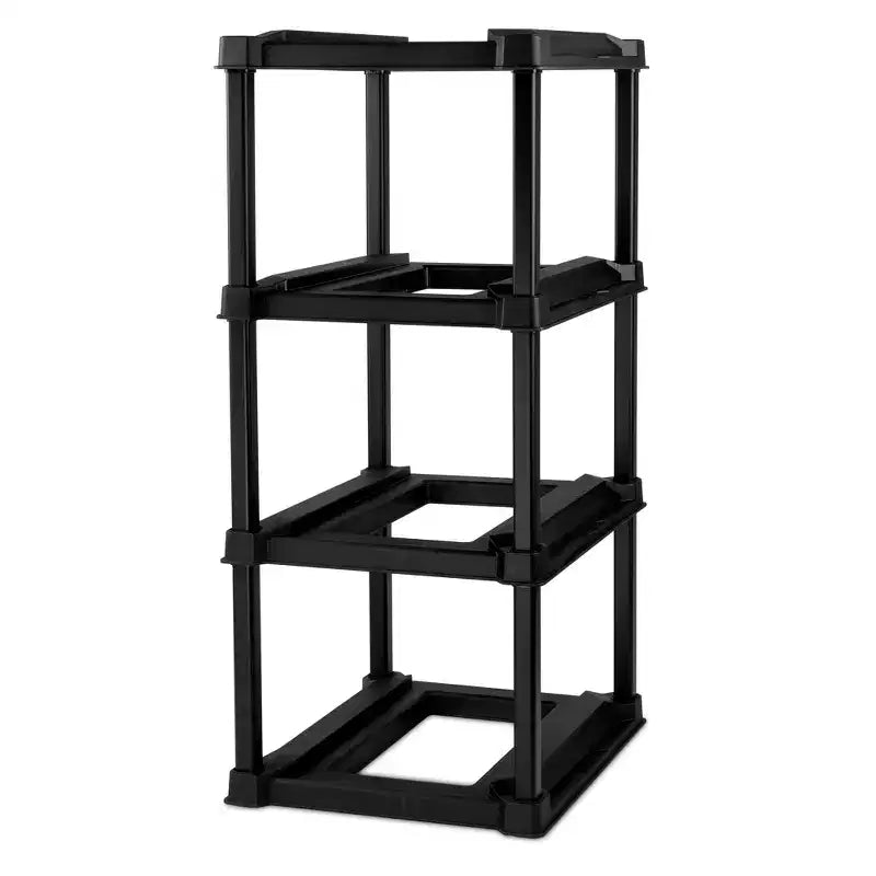 Organisateur de rangement Sterilite à 4 niveaux avec 4 bacs de rangement industriels de 102 litres