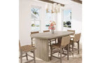 63 Oval Dining Table for 6-8 People, Modern Farmhouse Wood Table, Water-Resistant Rustic Oak Finish for Dining Room