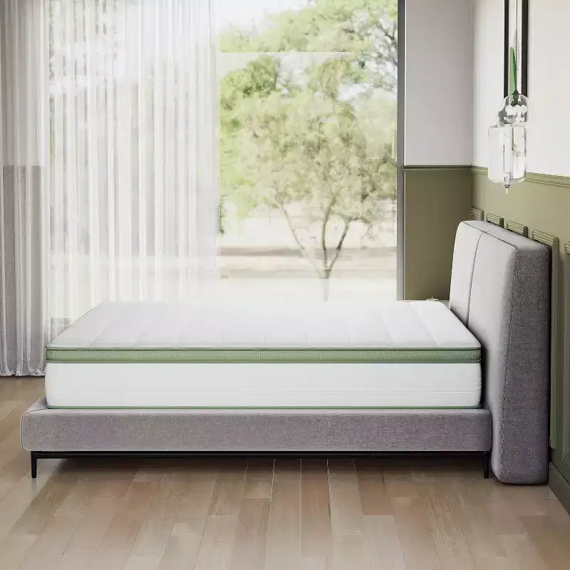 Novilla 6/8/10/12/14 inch Medium Cooling Gel Memory Foam Hybrid Mattress, CertiPUR-US, OEKO-TEX Certified