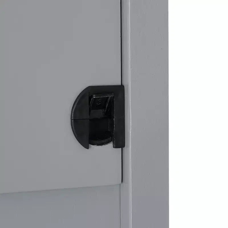 Meuble d'entrée avec banc porte-chaussures, patères et étagères ouvertes pour le rangement et l'organisation de l'entrée