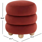 Cecelia Round Ottoman - SFV5133 - Safavieh Couture