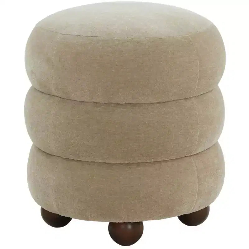 Cecelia Round Ottoman - SFV5133 - Safavieh Couture