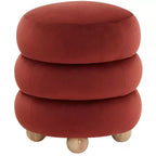 Cecelia Round Ottoman - SFV5133 - Safavieh Couture