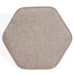 Rosaria Chenille Hexagon Ottom - SFV4875 - Safavieh Couture