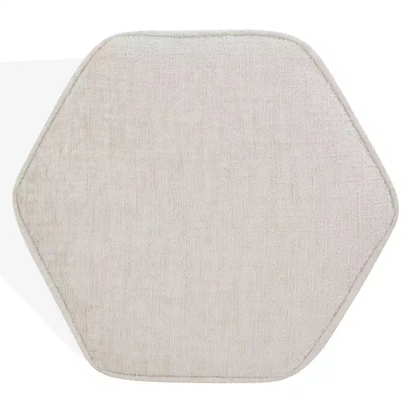 Rosaria Chenille Hexagon Ottom - SFV4875 - Safavieh Couture