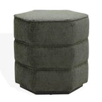 Rosaria Chenille Hexagon Ottom - SFV4875 - Safavieh Couture