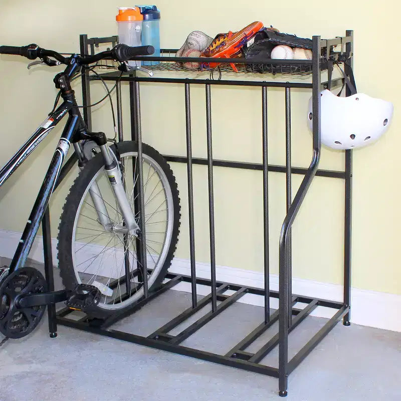 Storage Logic Système de rangement de garage gris aluminium de 90 cm (l) x 104 cm (h) x 54 cm (p)