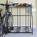 Storage Logic Système de rangement de garage gris aluminium de 90 cm (l) x 104 cm (h) x 54 cm (p)