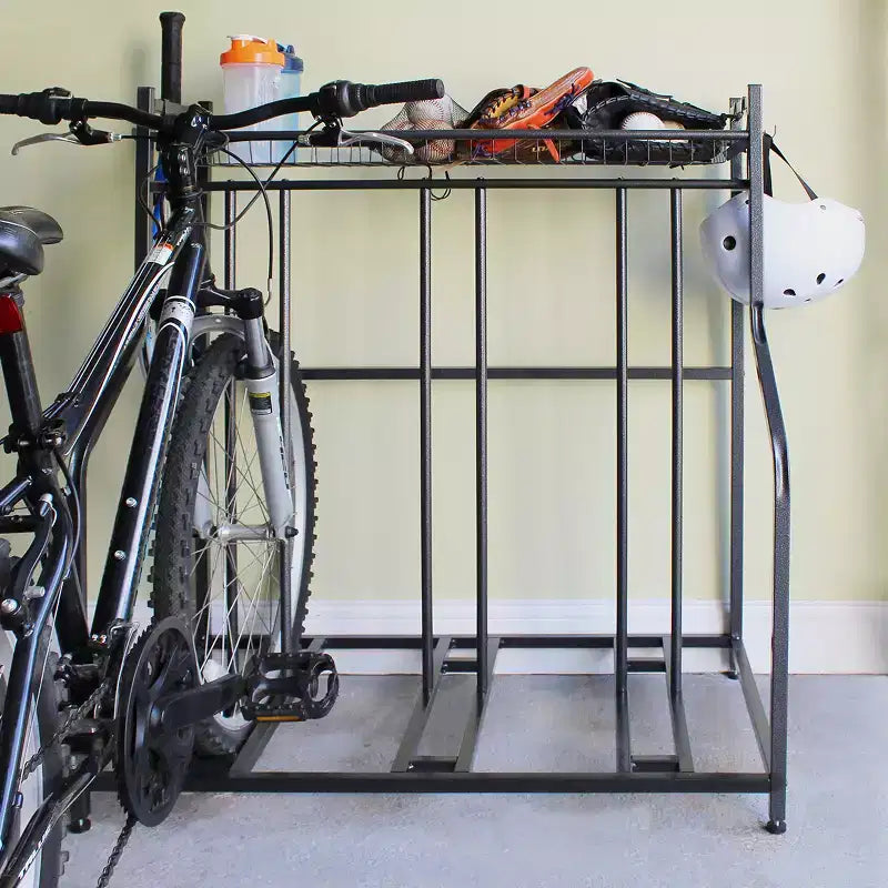 Storage Logic Système de rangement de garage gris aluminium de 90 cm (l) x 104 cm (h) x 54 cm (p)