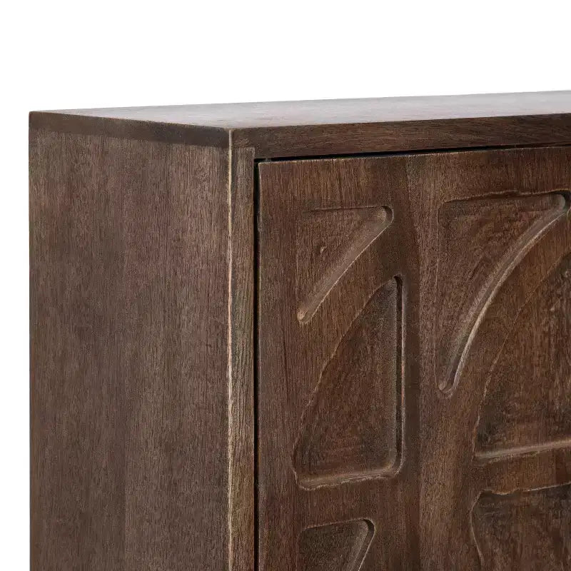 Kate and Laurel Galliene Wood Wall Cabinet, 22x7x28 Natural