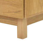 Commode moderne Whisen 60 à 6 tiroirs avec façade ondulée, grande commode de rangement anti-basculement pour chambre à coucher