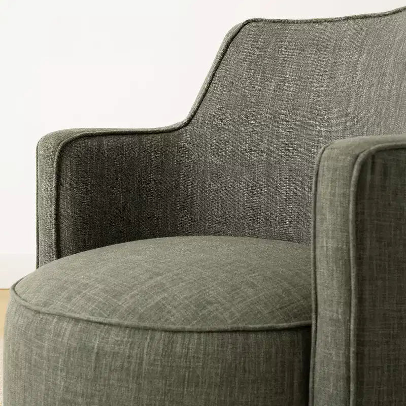 Lot de 2 chaises de salle à manger pivotantes modernes, fauteuils baquets rembourrés avec rotation à 360°, chaises d'appoint pour salle à manger ou salon-Panipeachy
