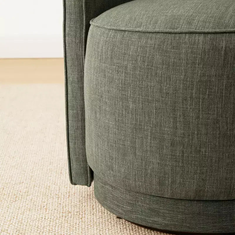 Lot de 2 chaises de salle à manger pivotantes modernes, fauteuils baquets rembourrés avec rotation à 360°, chaises d'appoint pour salle à manger ou salon-Panipeachy