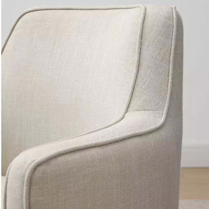 Lot de 2 chaises de salle à manger pivotantes modernes, fauteuils baquets rembourrés avec rotation à 360°, chaises d'appoint pour salle à manger ou salon-Panipeachy
