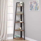 MAYEERTY 5-Tier Versatile Corner Storage Shelf for Multiple Scenarios