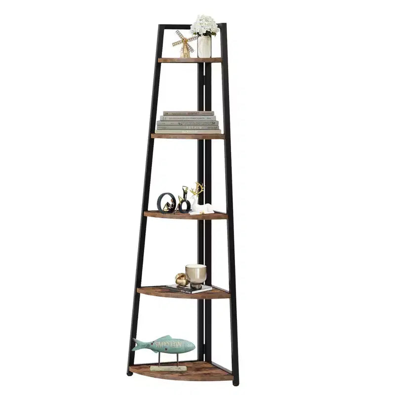 MAYEERTY 5-Tier Versatile Corner Storage Shelf for Multiple Scenarios