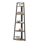 MAYEERTY 5-Tier Versatile Corner Storage Shelf for Multiple Scenarios