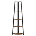 MAYEERTY 5-Tier Versatile Corner Storage Shelf for Multiple Scenarios