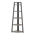 MAYEERTY 5-Tier Versatile Corner Storage Shelf for Multiple Scenarios