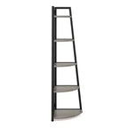 MAYEERTY 5-Tier Versatile Corner Storage Shelf for Multiple Scenarios