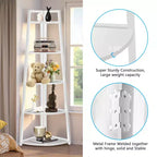 MAYEERTY 5-Tier Versatile Corner Storage Shelf for Multiple Scenarios