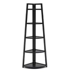 MAYEERTY 5-Tier Versatile Corner Storage Shelf for Multiple Scenarios