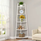 MAYEERTY 5-Tier Versatile Corner Storage Shelf for Multiple Scenarios