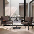 Karl Home 2Pcs Modern Accent Chair Armchair For Living Room
