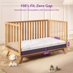Sersper Baby Crib Mattress-Soft, Safe, and Breathable with Cooling Memory Foam