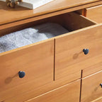 Classic Mid-Century Modern Horizontal 6 Drawer Dresser - Walker Edison