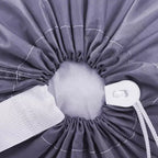Narwey XL Nylon Laundry Bag with Strap, Large Dirty Garments Organizer