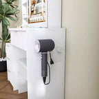 GDFStudio Wafa Modern Wooden Vanity Desk with Adjustable LED Light, Mirror and 1 Dressing Chair