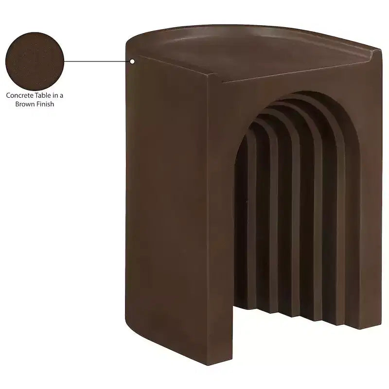 Table d'appoint Meridian Furniture Avenda