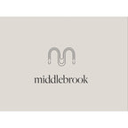Middlebrook Designs Table à manger 59 en bois style moderne du milieu du siècle