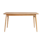 Middlebrook Designs Table à manger 59 en bois style moderne du milieu du siècle