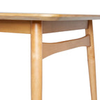 Middlebrook Designs Table à manger 59 en bois style moderne du milieu du siècle