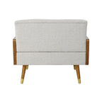 Fauteuil Confort Goldline Milieu de Siècle