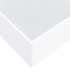 Table basse carrée laquée brillante