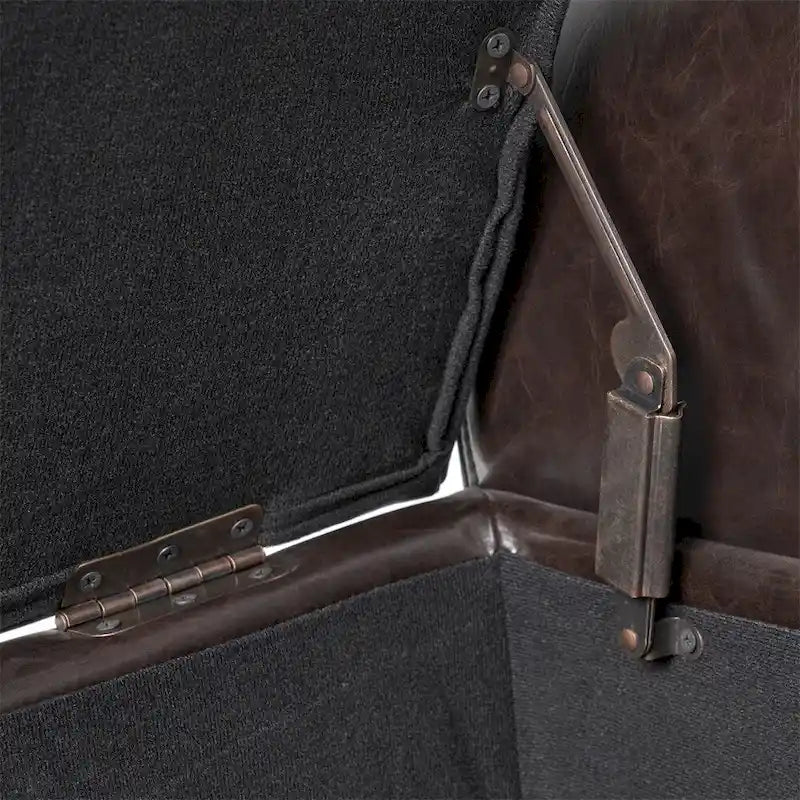 Hayes Armed Storage Bench