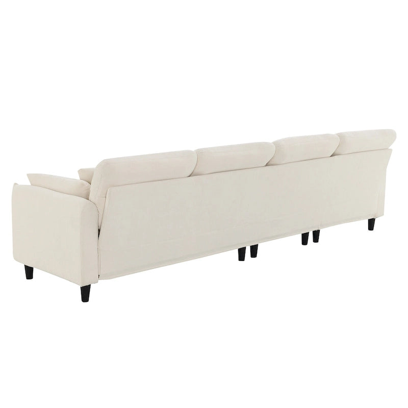 Canapé d'angle modulable moderne
