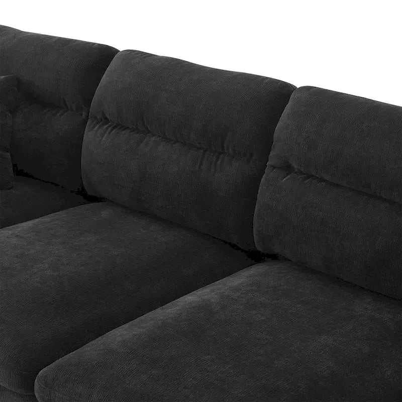 Canapé d'angle modulable moderne