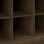 Woodland Hall Tree and Small Shoe Bench with Shelves by Bush Furniture