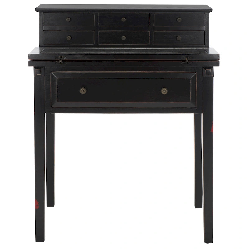 Bureau pliant à 7 tiroirs Gerly de SAFAVIEH