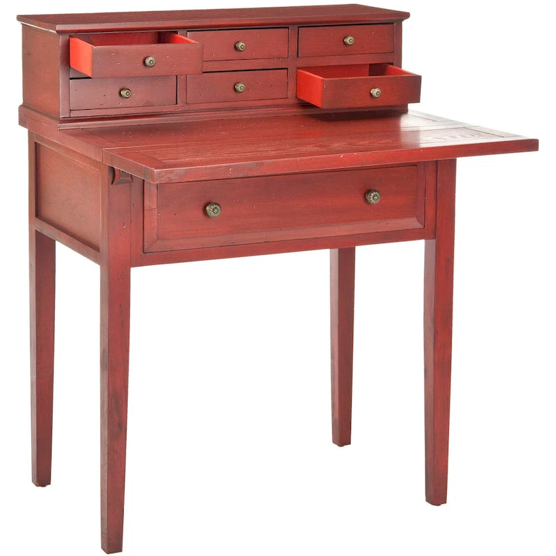 Bureau pliant à 7 tiroirs Gerly de SAFAVIEH