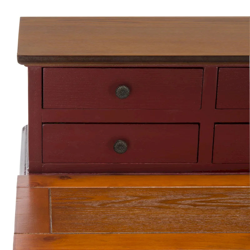 Bureau pliant à 7 tiroirs Gerly de SAFAVIEH